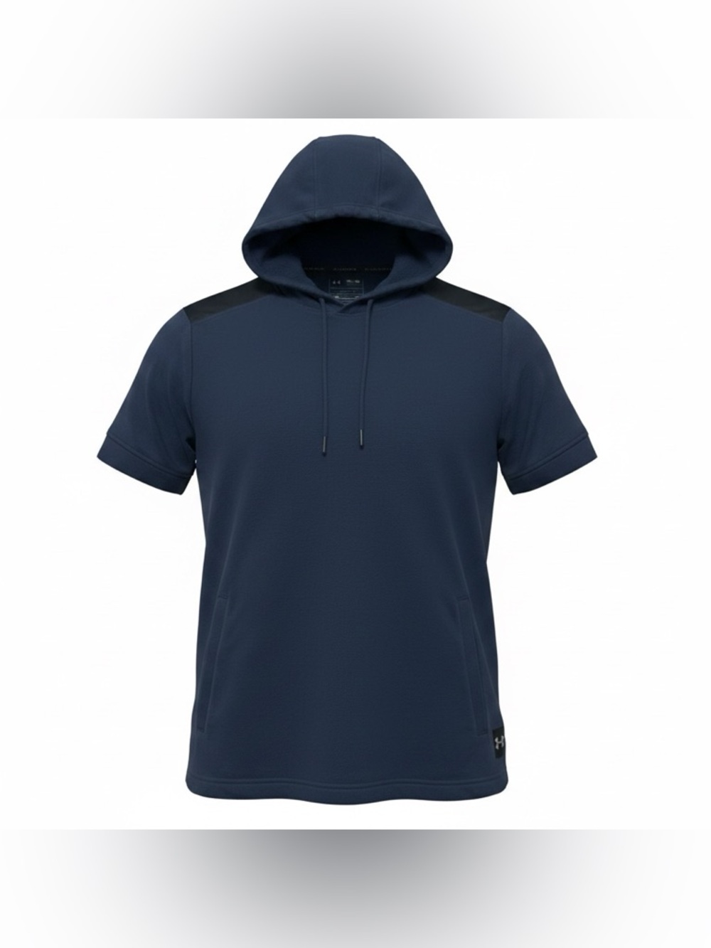 Under Armour Threadborne Mens Size L Hoodie Short Sleeve Gym Running Activewear